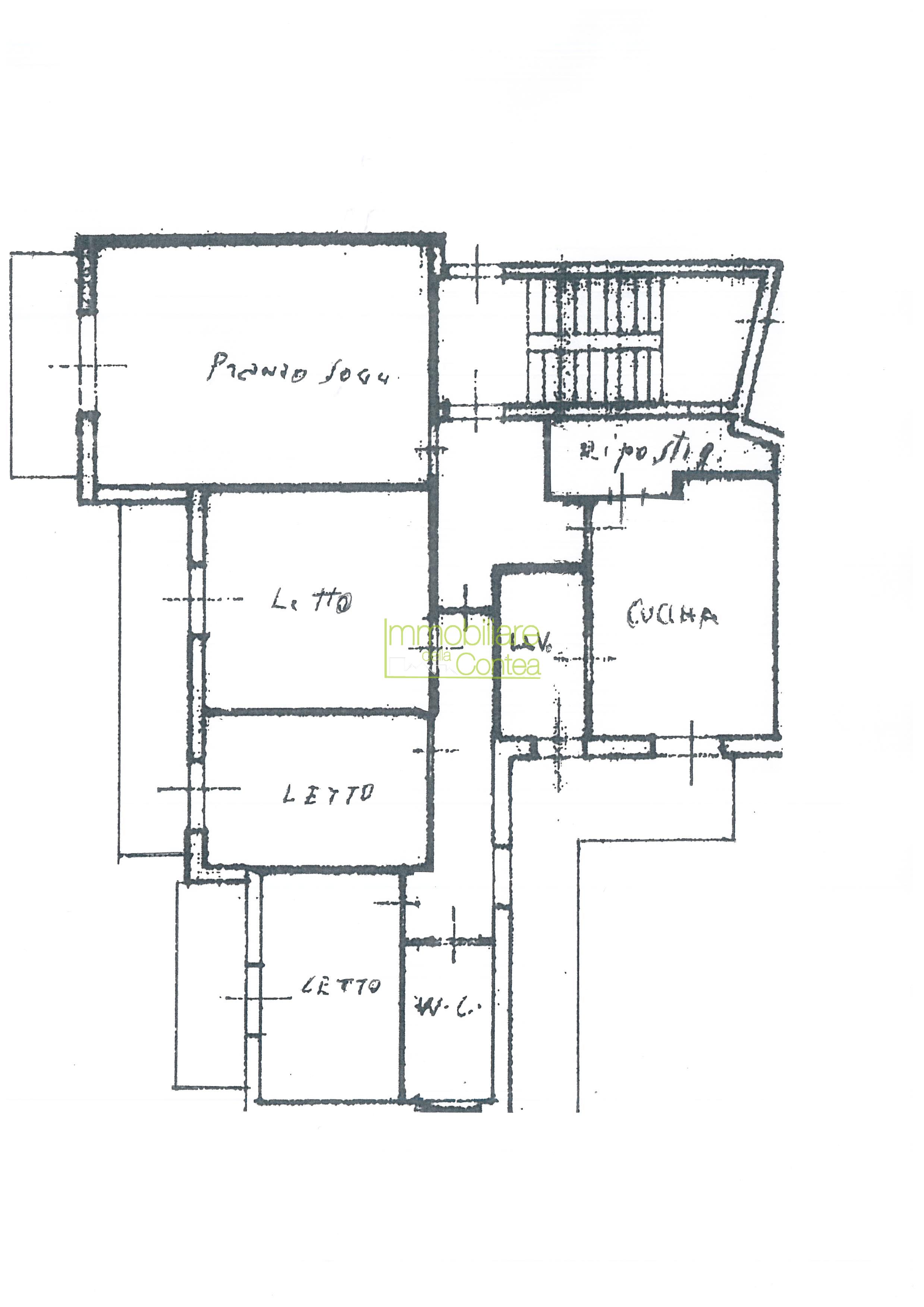 GRANDE APPARTAMENTO IN PICCOLO STABILE RIF.720 - Immagine# 11